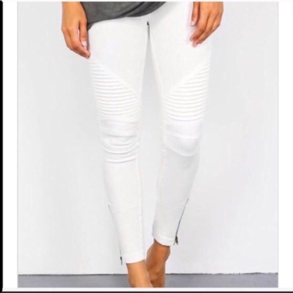 Moto Pants with Ankle Zipper - Picture 3 of 3